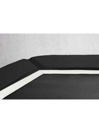 Батут із сіткою Salta Combo 214x153 см Чорний Батут із сіткою Salta Combo 214x153 см Чорний