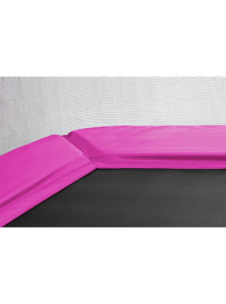 Батут із сіткою Salta Combo 214x153 см Рожевий Батут із сіткою Salta Combo 214x153 см Рожевий