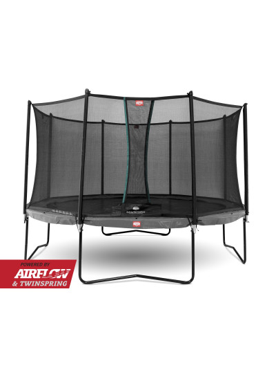 Батут Berg Champion 330 grey c сіткою Comfort