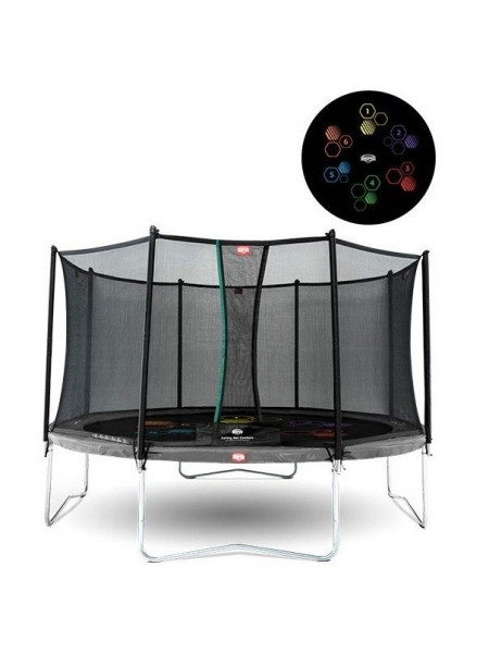 Батут Berg Favorit Levels сірий 430 см Батут Berg Favorit Levels сірий 430 см