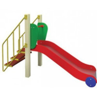 Гірка металева для вулиці Малюк