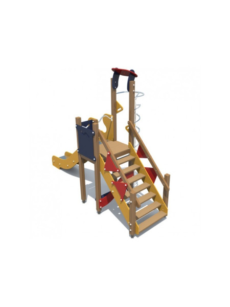 Дитяча гірка для вулиці Спіраль Дитяча гірка для вулиці Спіраль