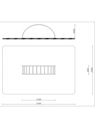 Місток Дуга для дитячого майданчика