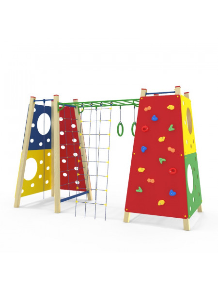 Спортивний майданчик зі скеледромом 