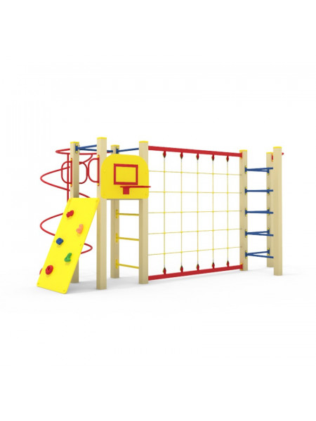 Спортивний майданчик з сіткою