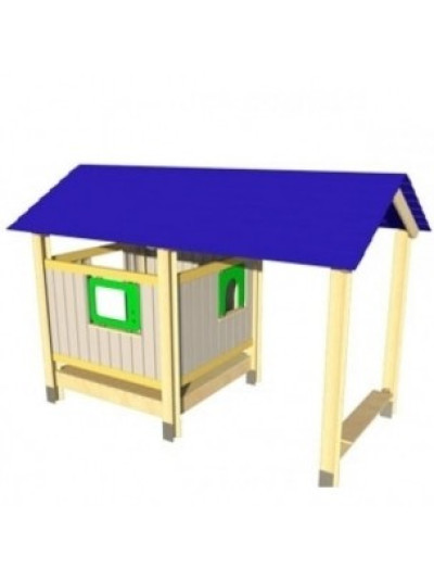 Игровой домик с верандой