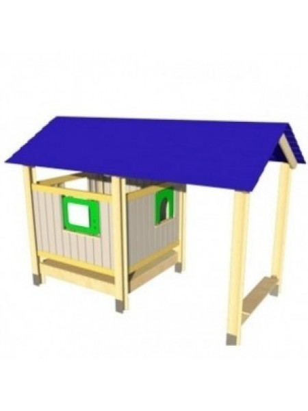 Ігровий будиночок з верандою Ігровий будиночок з верандою