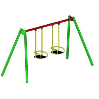 Гойдалка дитяча подвійна велика 