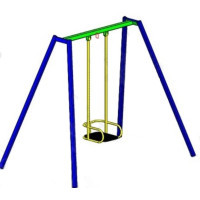 Гойдалка дитяча одинарна Гном