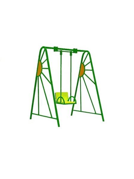   Гойдалка дитяча одинарна Сонечко