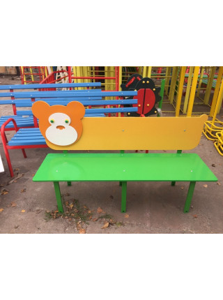 Лавка для дитячого майданчика Мишко
