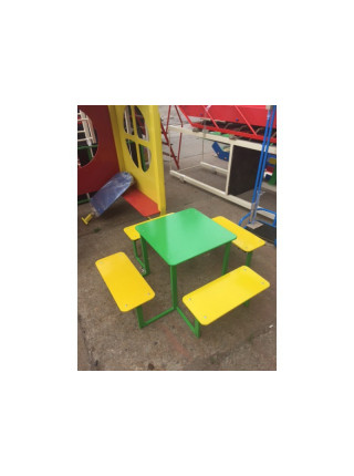 Стіл з лавками Квадро-1