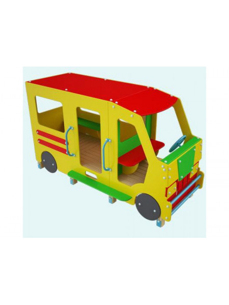 Машинка для ігрового майданчика Маршрутка Машинка для ігрового майданчика Маршрутка