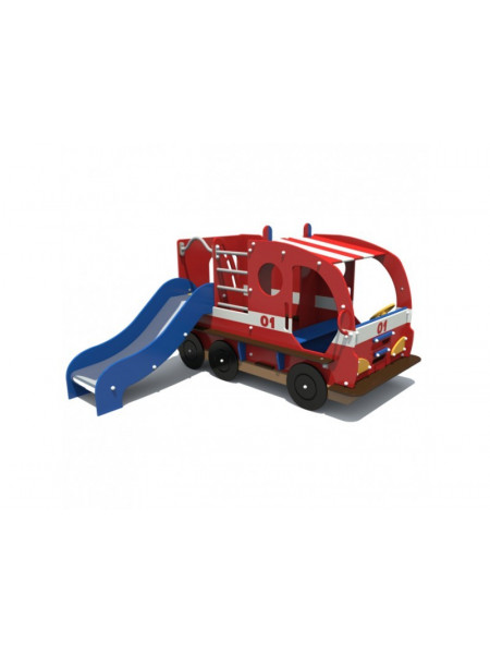 Ігрова пожежна машина з гіркою Ігрова пожежна машина з гіркою