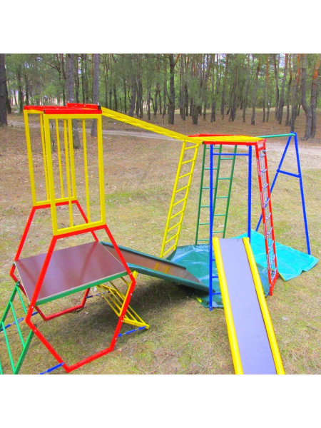 Спорткомплекс з металу Лабіринт-5