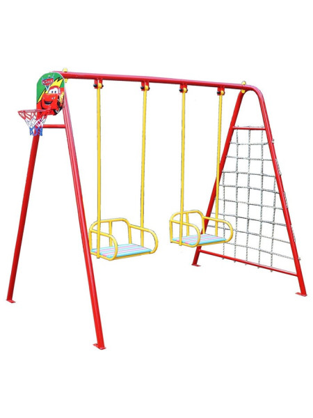 Гойдалки подвійні дитячі для вулиці Да-702 Гойдалки подвійні дитячі для вулиці Да-702