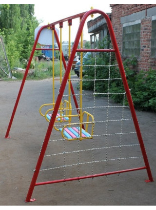 Гойдалки подвійні дитячі для вулиці Да-702 Гойдалки подвійні дитячі для вулиці Да-702