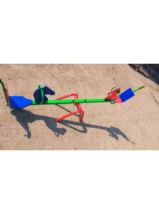 Качели-балансир для вулиці Конячки