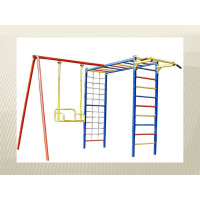 Детский спортивно-игровой комплекс с качелями Да-812