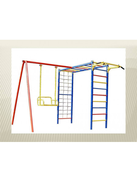 Дитячий спортивно-ігровий комплекс з гойдалками Да-812