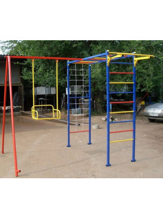 Дитячий спортивно-ігровий комплекс з гойдалками Да-812