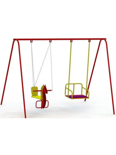 Гойдалка дитяча універсальна двомісна