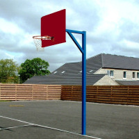 Стойка баскетбольна з щитом і кільцем