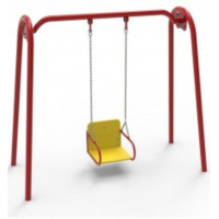 Гойдалка одинарна на ланцюгах