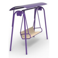 Качели садовые с тентом