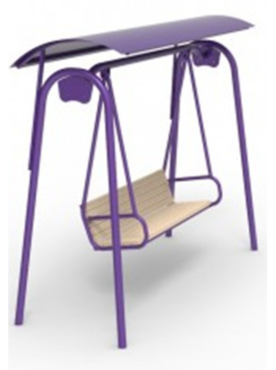 Гойдалка садова з тентом