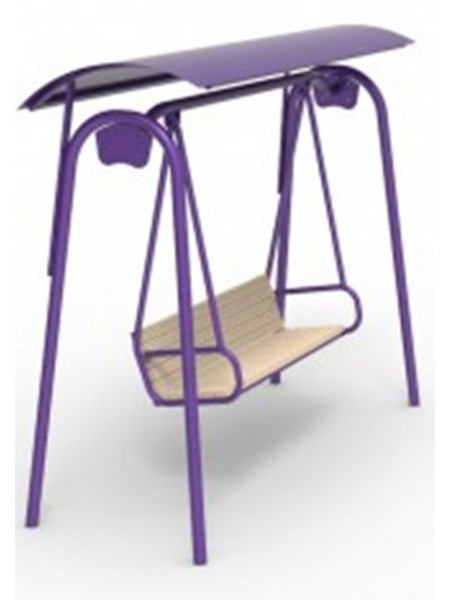 Гойдалка садова з тентом