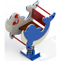 Качели пружина Дельфин