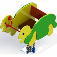 Качели пружина Черепаха