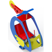 Качели пружина Вертолет