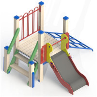 Детская площадка "Подсолнух" без крыши