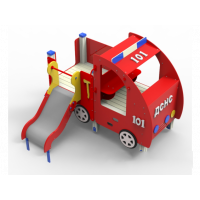 Дитячий майданчик "Пожежний автомобіль"