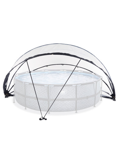 Купол наземний (накриття) для басейну EXIT ECO ø550 см