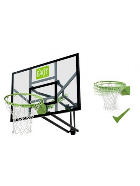 Баскетбольний щит Exit регульований + кільце з амортизацією