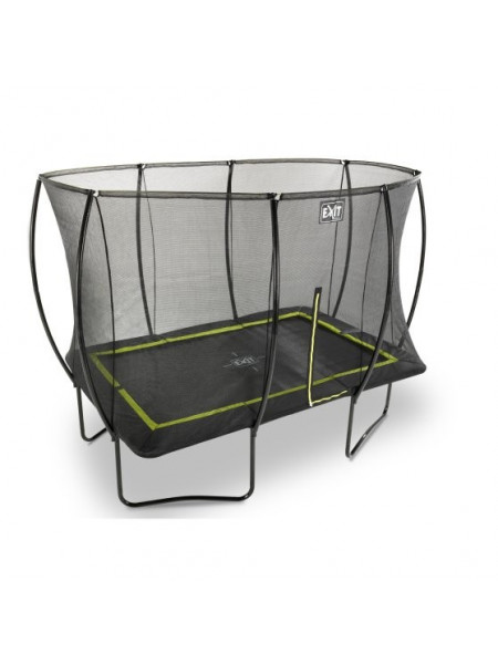 Батут EXIT Silhouette 244х366см чорний Батут EXIT Silhouette 244х366см чорний