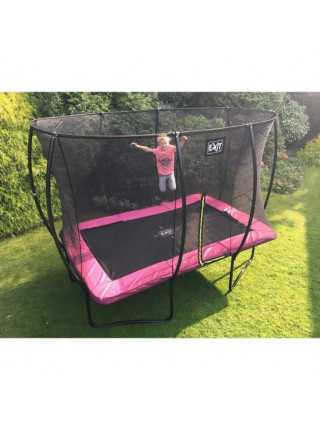 Батут EXIT Silhouette 244х366см чорний Батут EXIT Silhouette 244х366см чорний