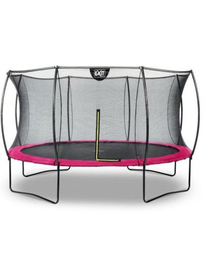 Батут Exit Silhouette 366 рожевий