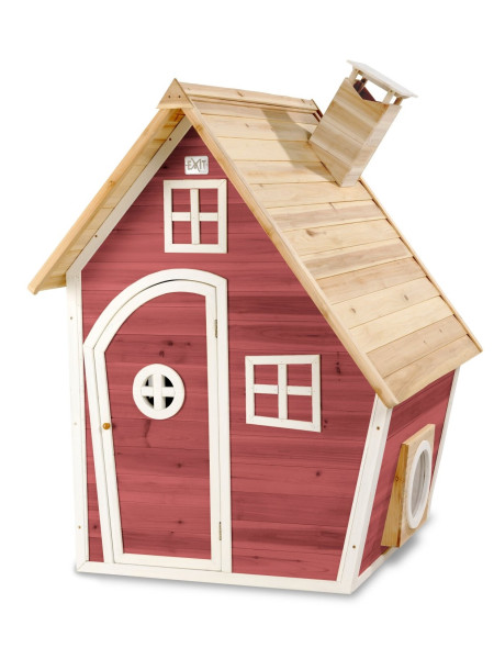 Дерев'яний будиночок для дітей EXIT Fantasia червоний