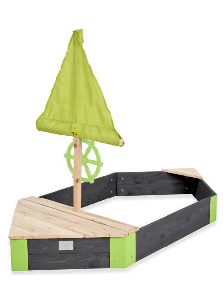 Пісочниця-човен EXIT Aksent 190x90 см, з кипарису