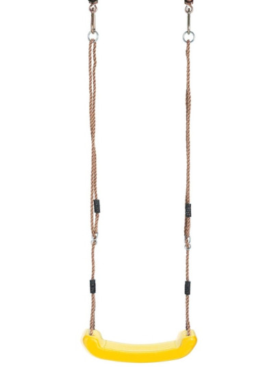 Качели детские формованные Swing Hapro жёлтые