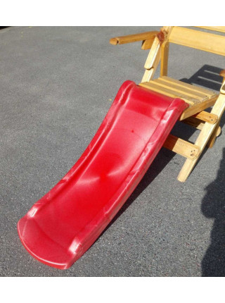 Гірка пластикова червона 120 см Гірка пластикова червона 120 см