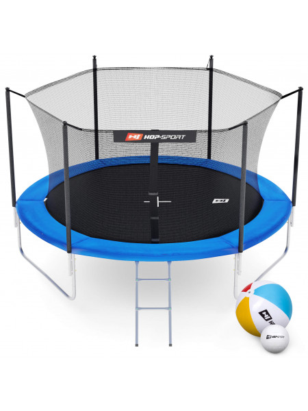 Батут з сіткою внутрішньою Hop - Sport 305 см синій Батут з сіткою внутрішньою Hop - Sport 305 см синій