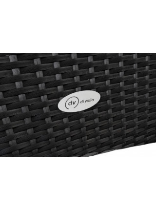 Набір меблів для саду Siena чорний