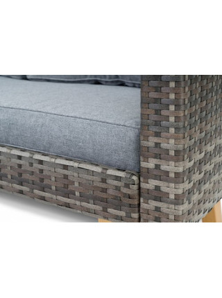 Комплект садових меблів Imola сірий