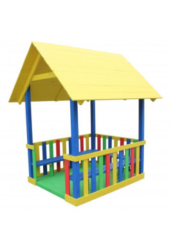 Детский домик-веранда Радужный 