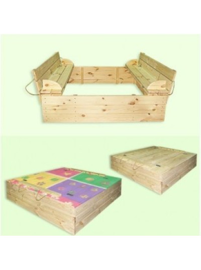 Пісочниця з кришкою під фарбування